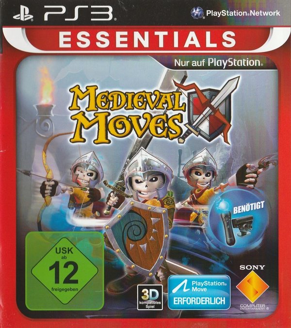 Medieval Moves, Essentials, PS3