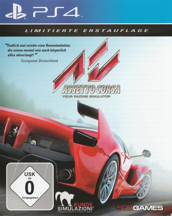 Assetto Corsa Your Racing Stimulator, PS4