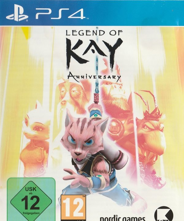 Legend of Kay, Anniversary, PS4