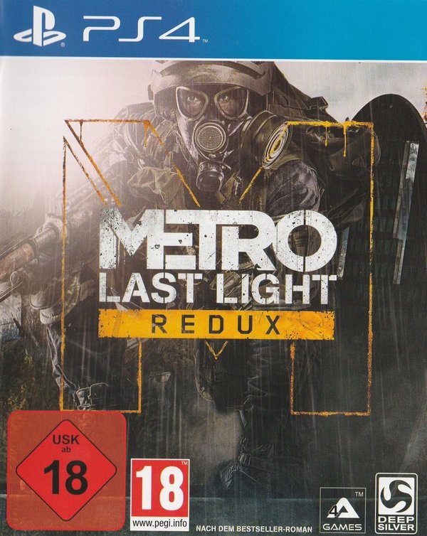 Metro Last Light, Redux, PS4