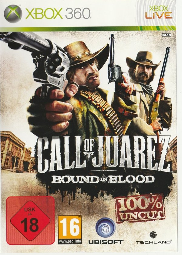 Call of Juarez Bound in Blood, XBox 360