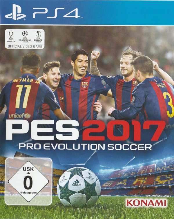 PES 2017,  Pro Evolution Soccer, PS4