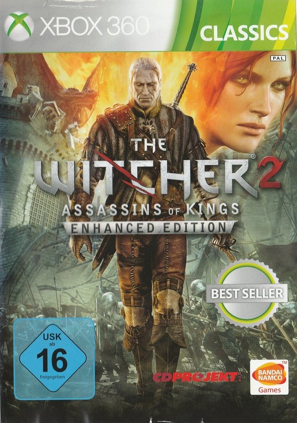 The Witscher 2, Assassins of Kings, Enhanced Edition, XBox 360