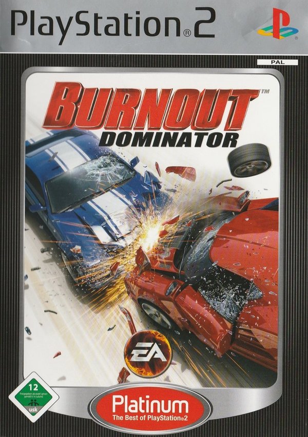 Burnout, Dominator, Platinum, PS2
