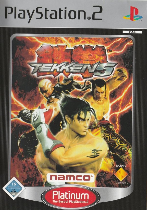 Tekken 5, Platinum, PS2