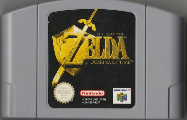 Zelda Ocarina of Time, N64