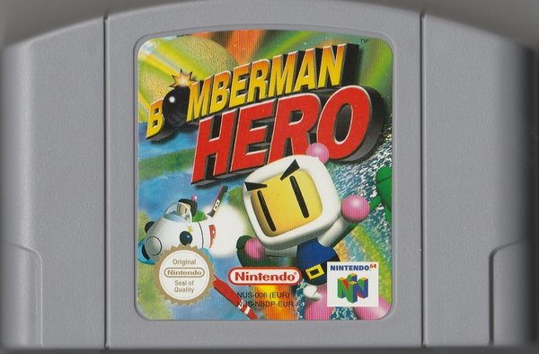 Bomberman Hero, N64 ( das Modul )