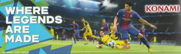 PES 2018,  Pro Evolution Soccer, PS3