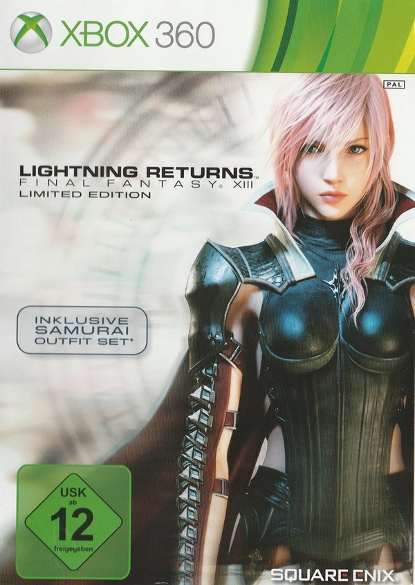 Final Fantasy, 13 Lightning Returns, Limited Edition, XBox 360