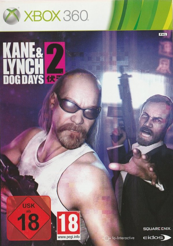 Kane & Lynch 2 Dog Days, XBox 360