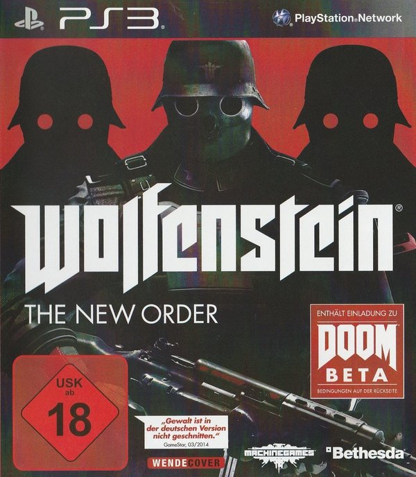 Wolfenstein, The New Order, PS3