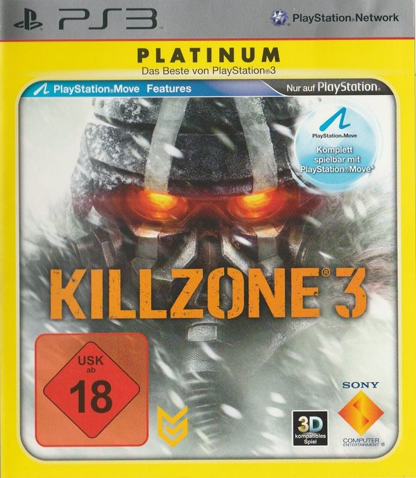 Killzone 3, Platinum, PS3