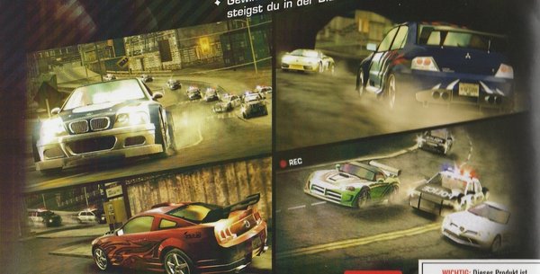 Need for Speed Most Wanted, PS2