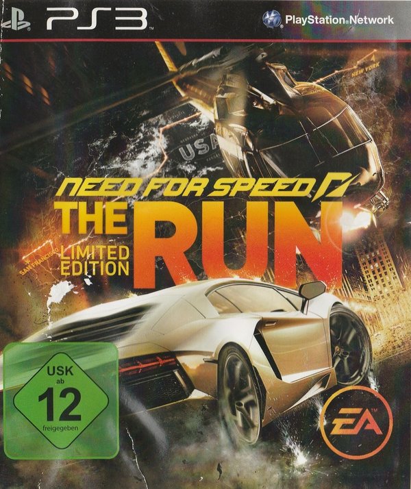 Need for Speed, The Run, Limited Edition, PS3