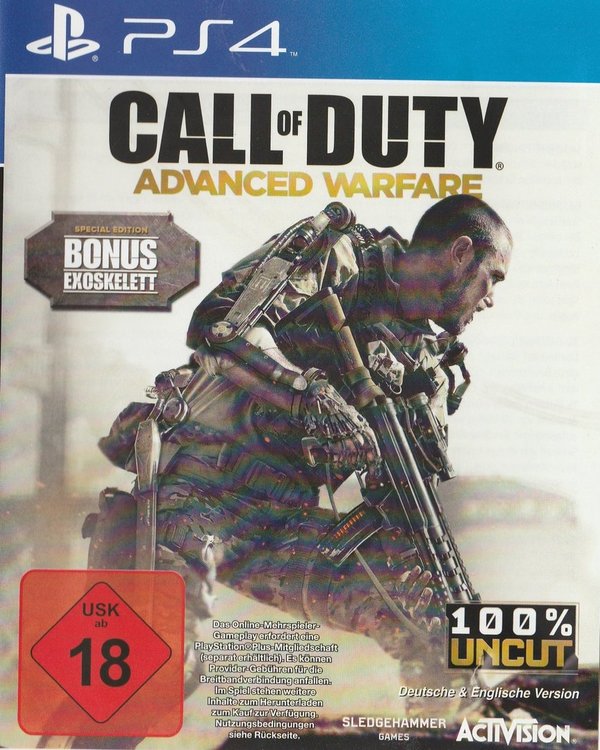 Call of Duty, Advanced Warfare, PS4
