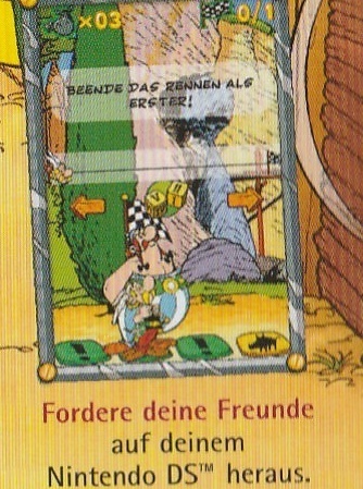 Asterix, Die Spinnen die Römer, Nintendo DS
