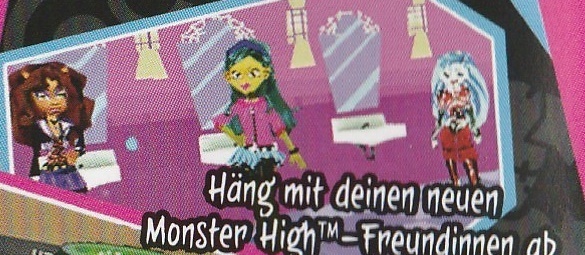 Monster High Monsterklasse Highschool Klasse, Nintendo DS