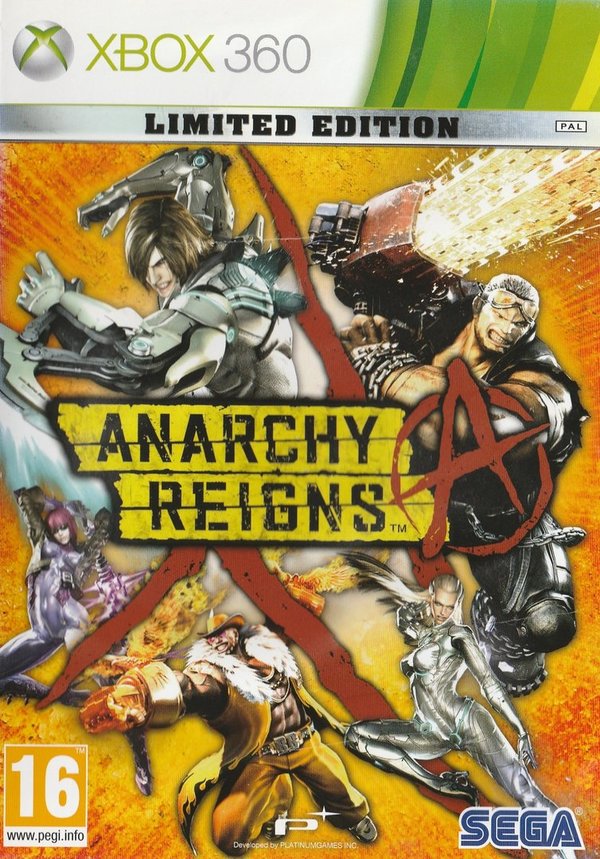 Anarchy Reigns, Limited Edition (PEGI), XBox 360