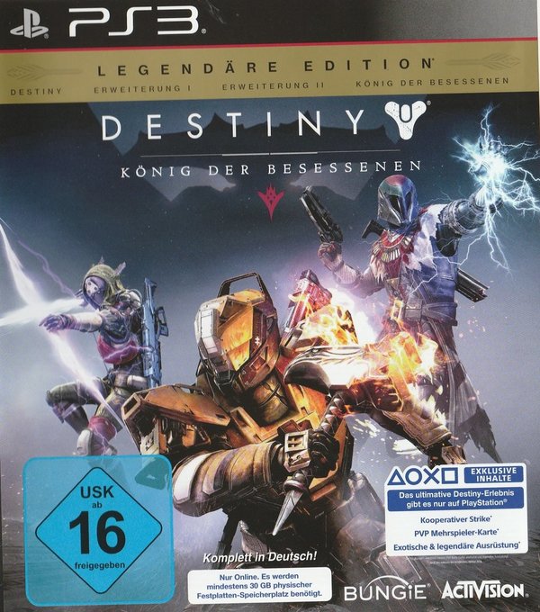 Destiny, Legendäe Edition, PS3
