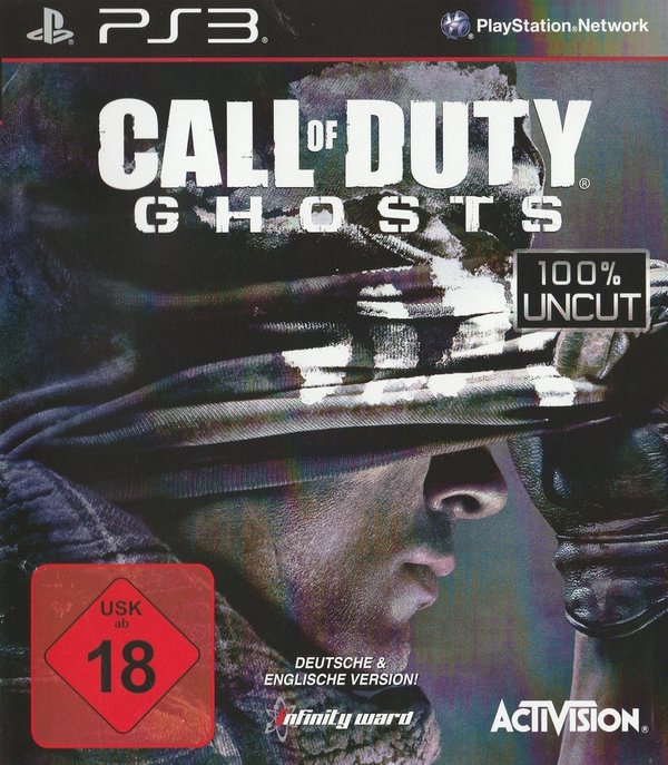 Call of Duty,  Ghosts, PS3