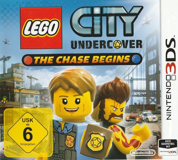 LEGO, City, Undercover, The Chase Begins, Nintendo 3DS