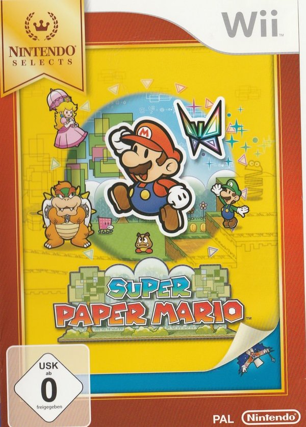 Super Paper Mario, Selects Edition, Nintendo Wii