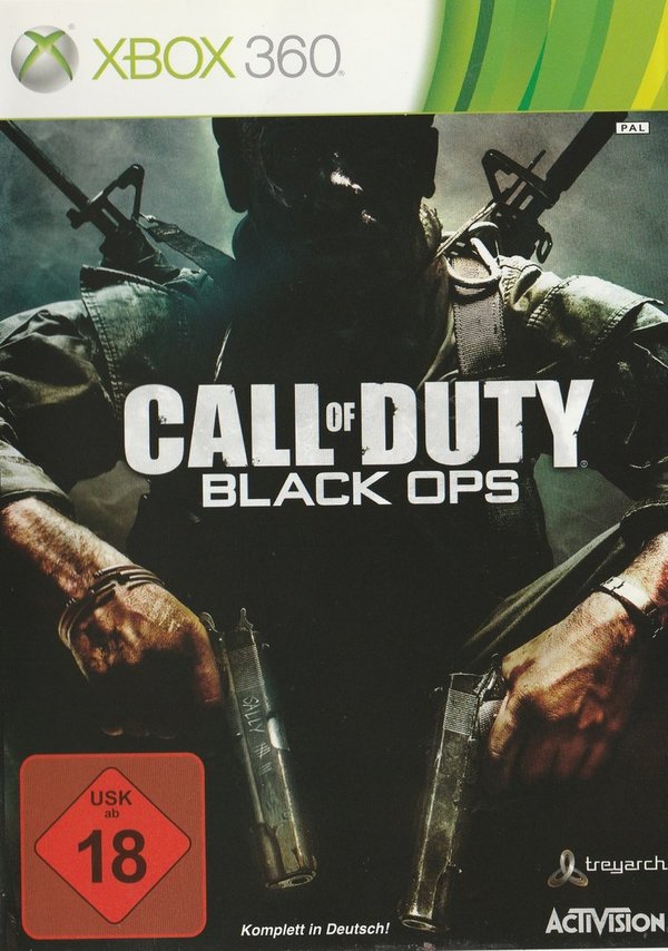 Call of Duty, Black ops, XBox 360