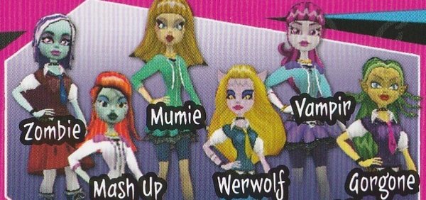 Monster High, Monsterkrasse Highschool-Klaase, Nintendo Wii