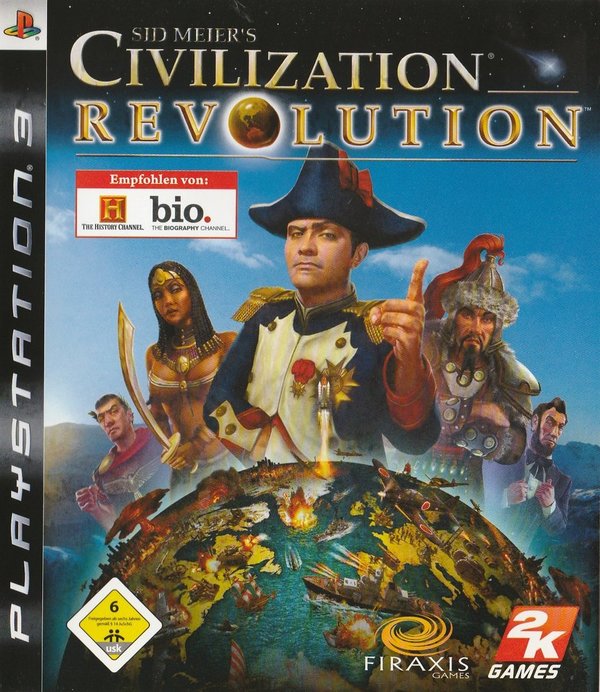 Sid Meier's, Civilization, Revolution, PS3