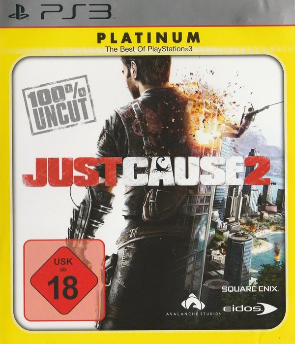 Just Cauce 2, Platinum, PS3