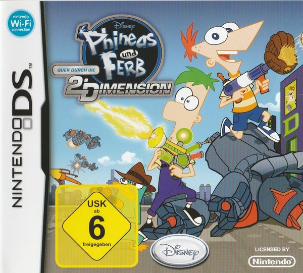Phineas und Ferb, Quer durch die 2. Dimension, DS