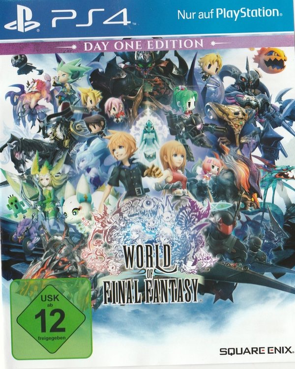 World of Final Fantasy, Day One Edition, PS4