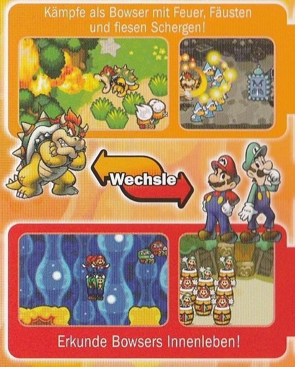 Mario & Luigi,  Abenteuer Bowser, Nintendo DS