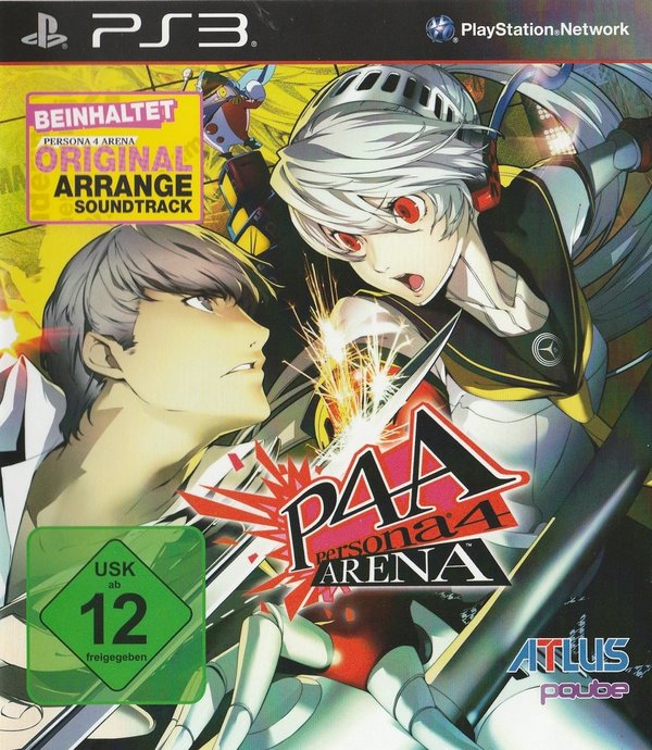 Persona 4 Arena, Inklusive Soundtrack + Bonus - Inhalte, PS3