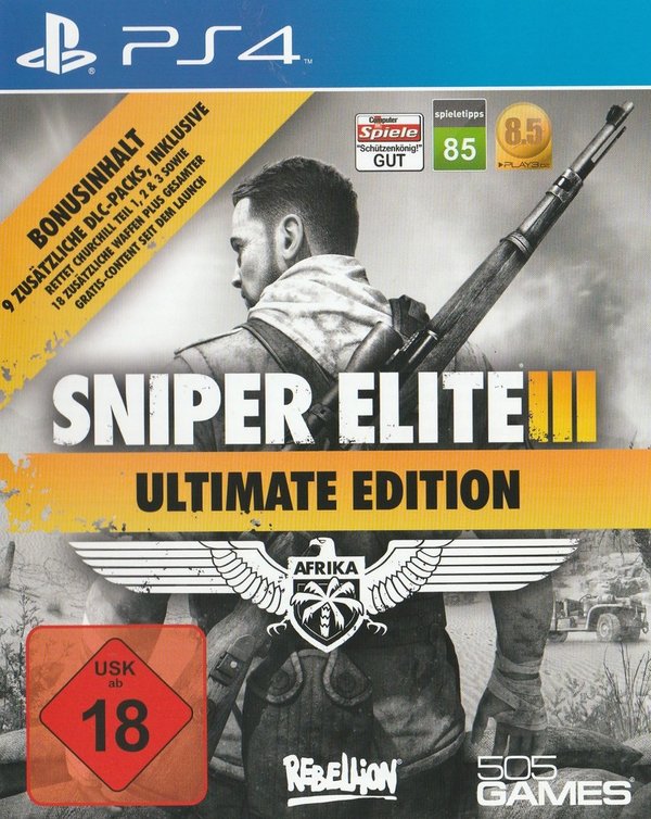 Sniper Elite III, Ultimate Edition, PS4