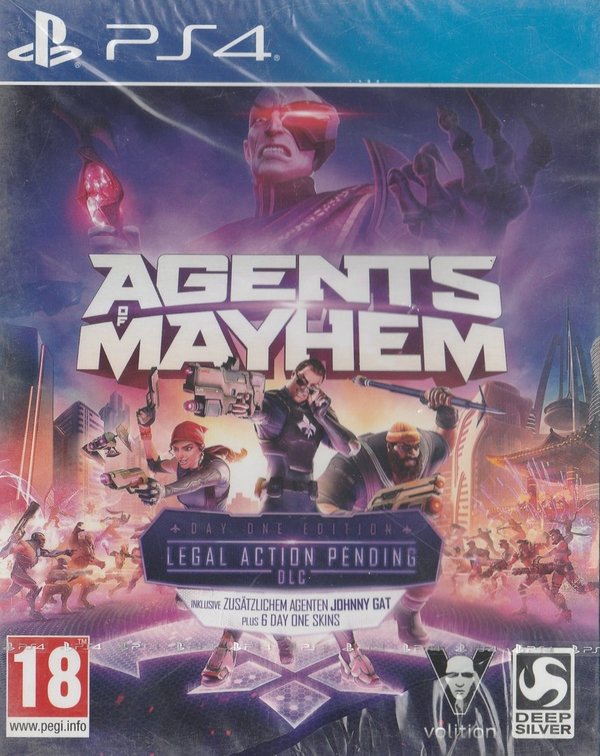 Agents Mayhem, PS4 (PEGI)