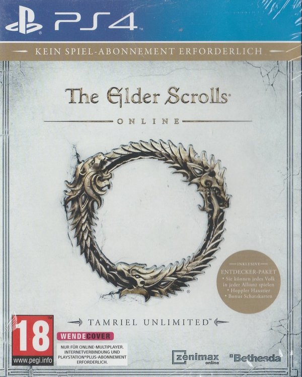 The Elder Scrolls, Online, PS4 (PEGI)