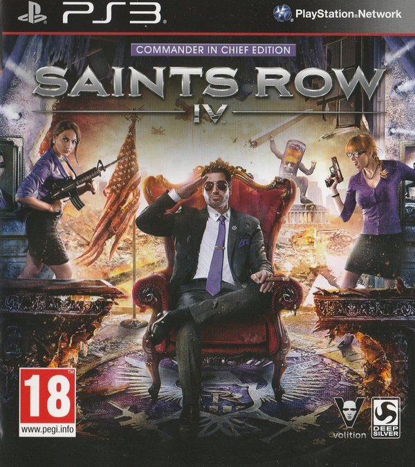 Saints Row IV , Commander in Chief Edition, ( PEGI ), PS3