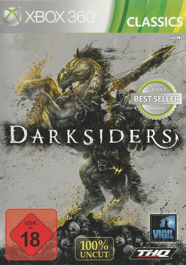 Darksiders, Classics, Bestseller, X Box 360
