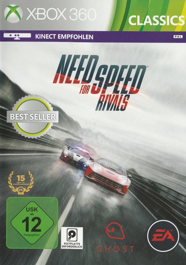 Need for Speed Rivals, XBox 360