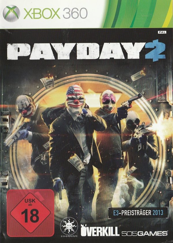 Payday 2, XBox 360