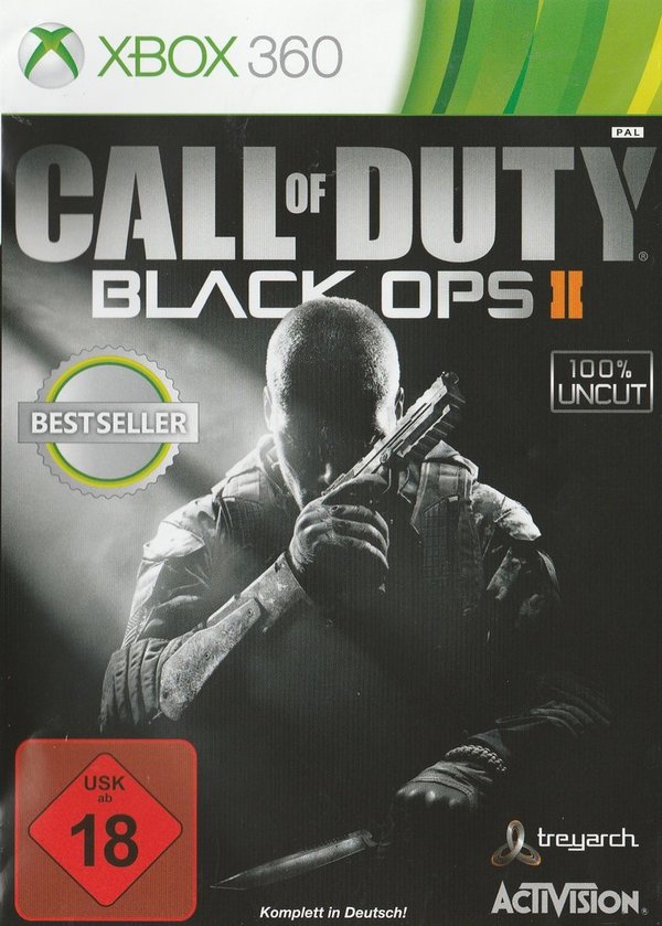 Call of Duty Black Ops 2, Bestseller, XBox 360