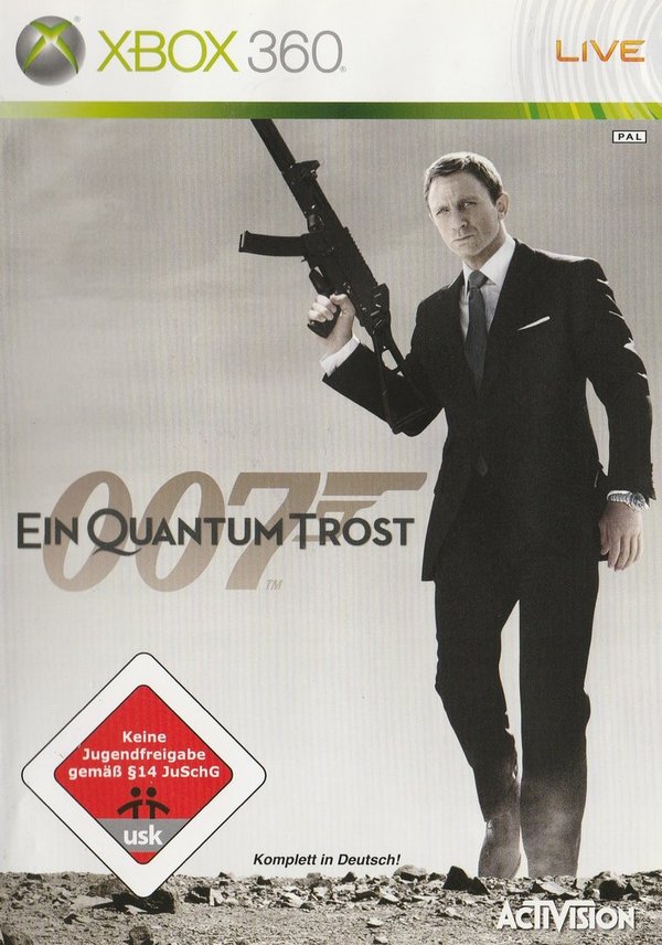 James Bond, 007, Ein Quantum Trost, Xbox 360