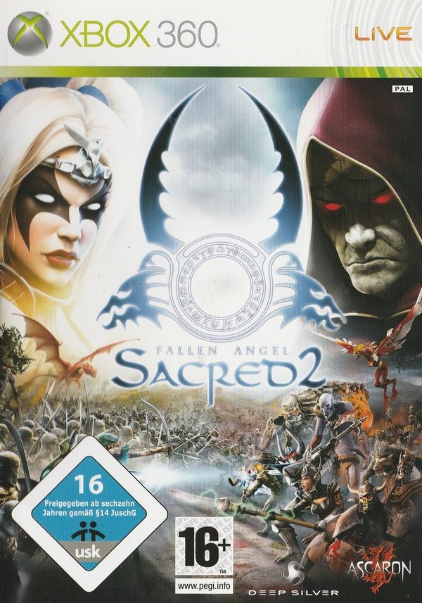 Sacred 2, Fallen Angel, XBox 360 (PEGI)