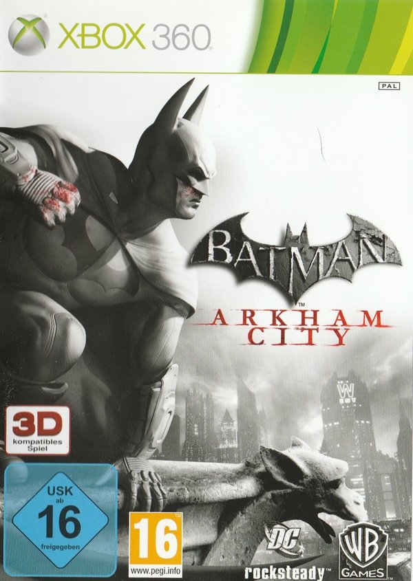 Batman, Arkham City, XBox 360