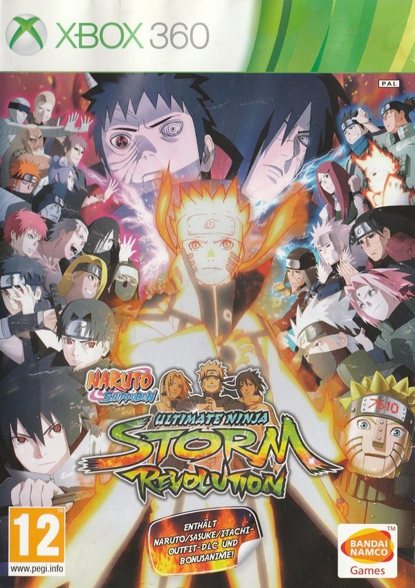 Naruto Shippuden, Ultimate Ninja Storm Generations, XBox 360 (PEGI)
