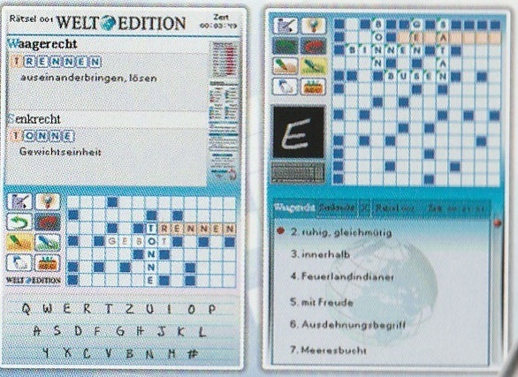 Kreuzworträtsel DS, Welt Edition, Nintendo DS