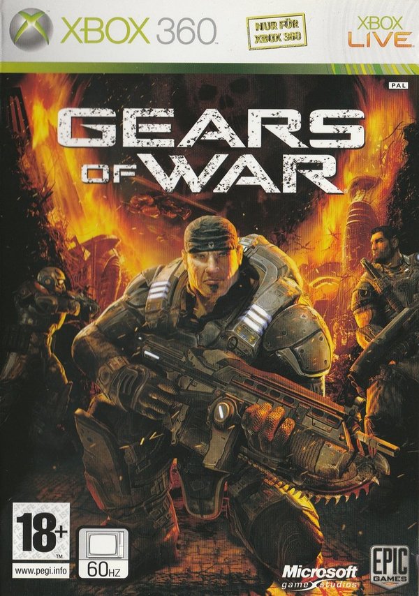 Gears of War, ( PEGI ), XBox 360
