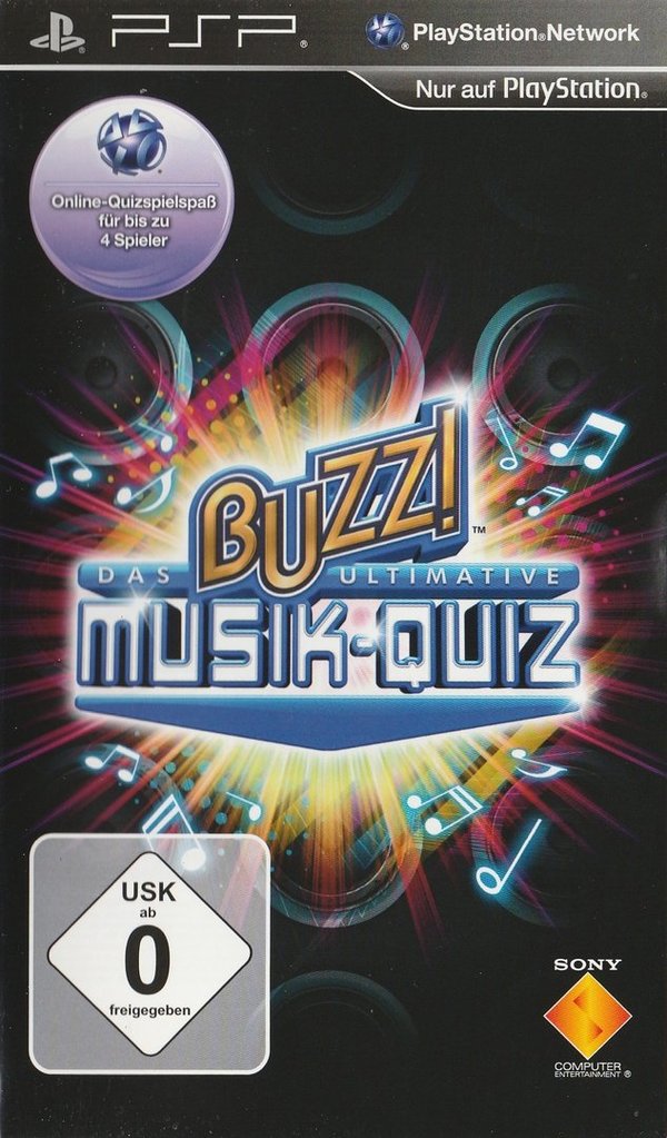 Buzz! Das ultimative Musik - Quiz, PSP