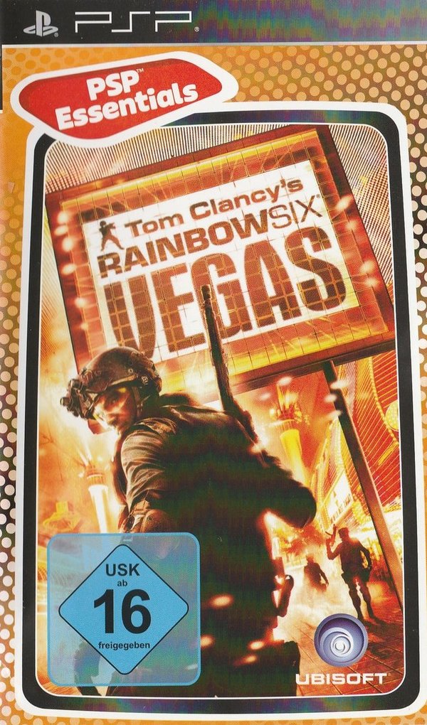Tom Clancy's, Rainbow Six Vegas, Essentials, PSP
